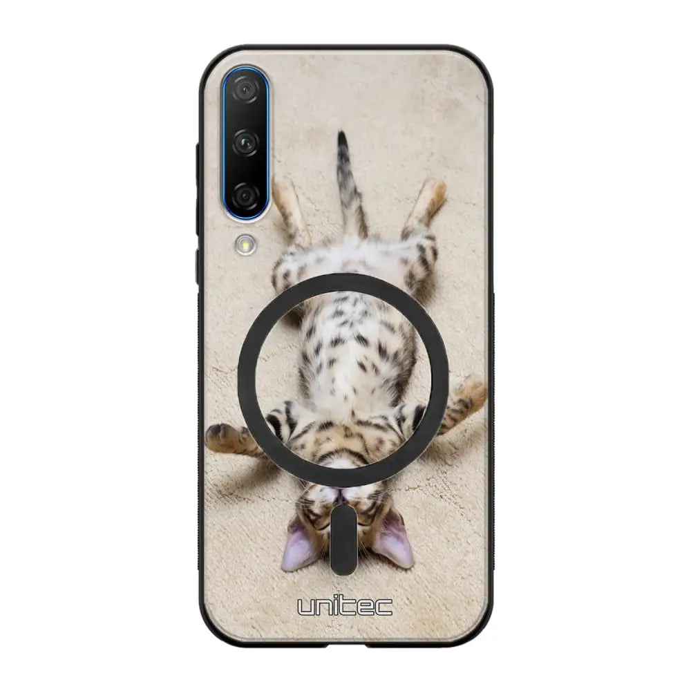 Honor 20 Lite kissa suojakuoret - Relaxing Cat