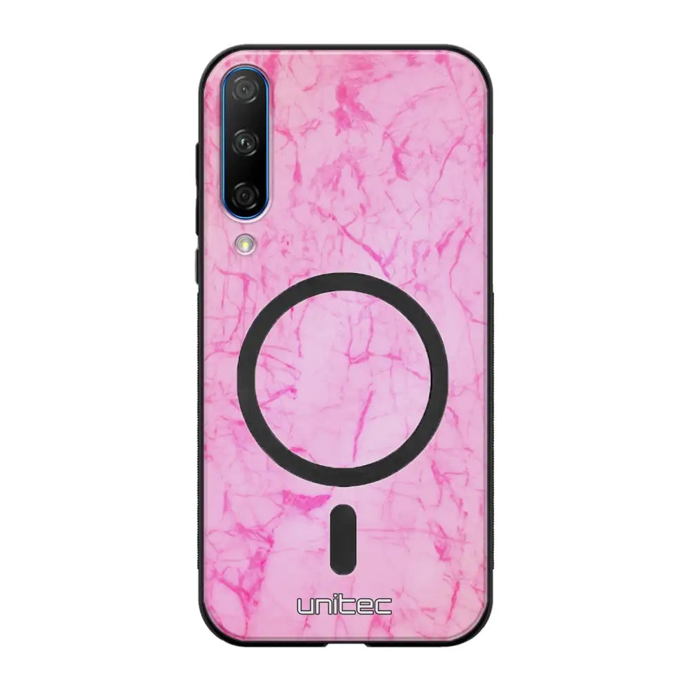 Honor 20 Lite marmori suojakuoret - Light Pink Marble