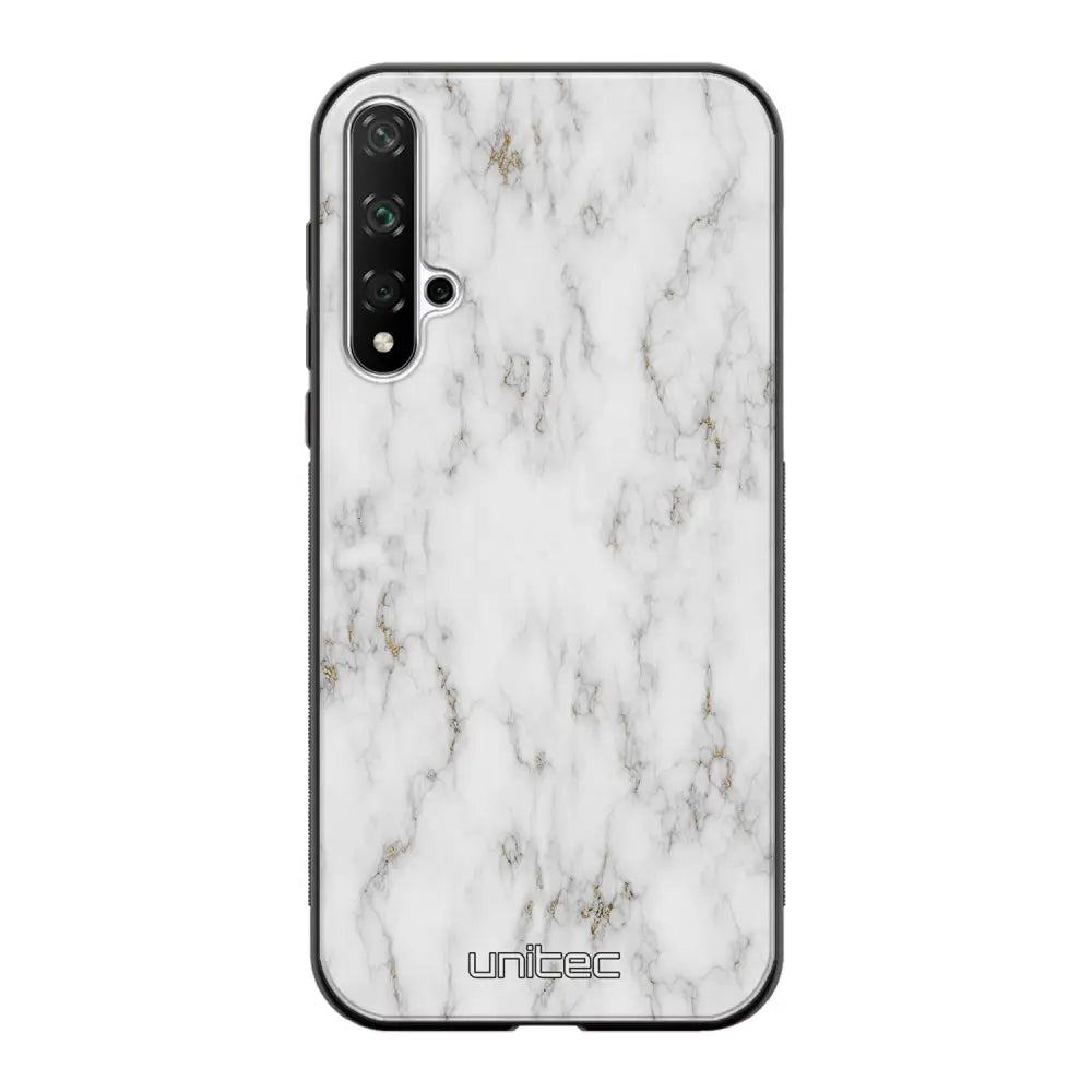 Honor 20 marmori suojakuoret - White Marble - Ei