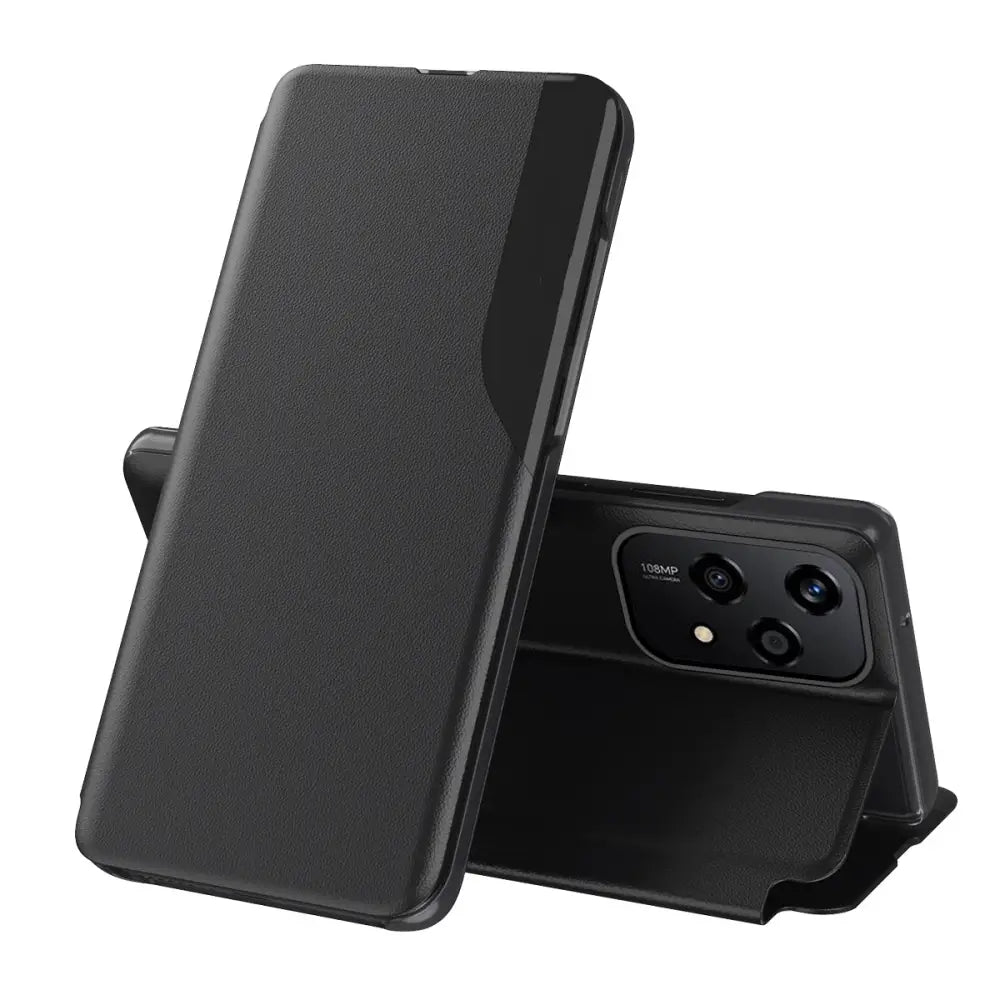 Honor 200 Lite Flip Suojakotelo Musta