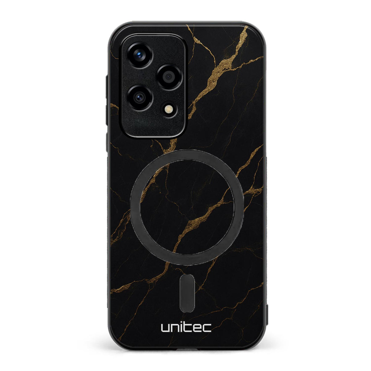 Honor 200 Lite Suojakuoret Marmori – Midnight Gold