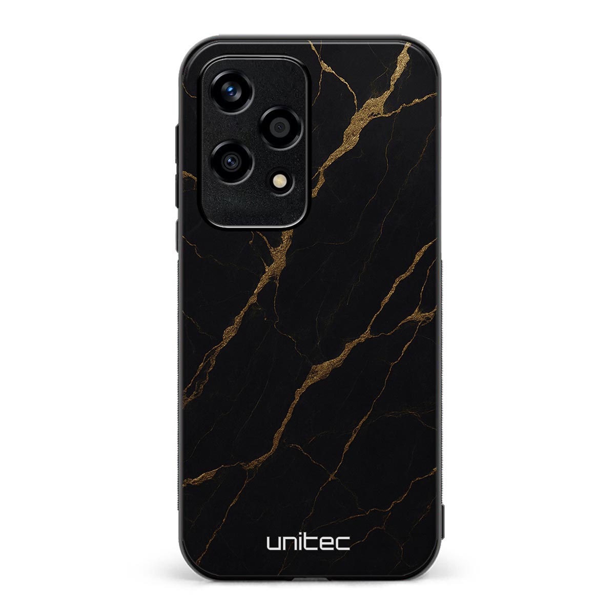 Honor 200 Lite Suojakuoret Marmori – Midnight Gold