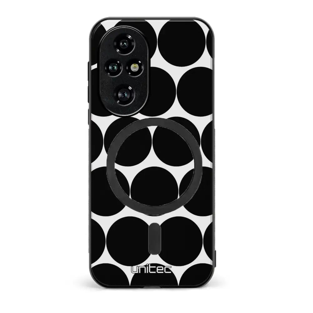 Honor 200 Pro pallo suojakuoret - Musta Pallo