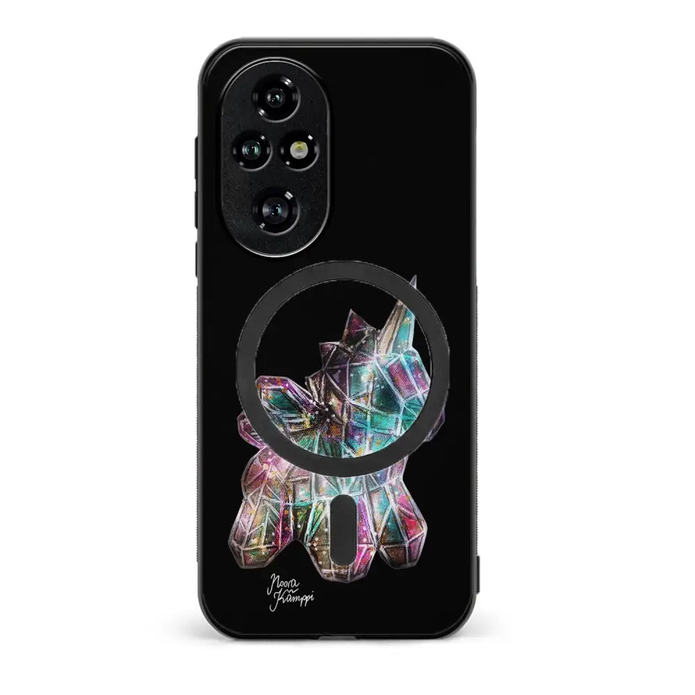 Honor 200 Pro unicorn suojakuoret - Musta - Noora Kämppi
