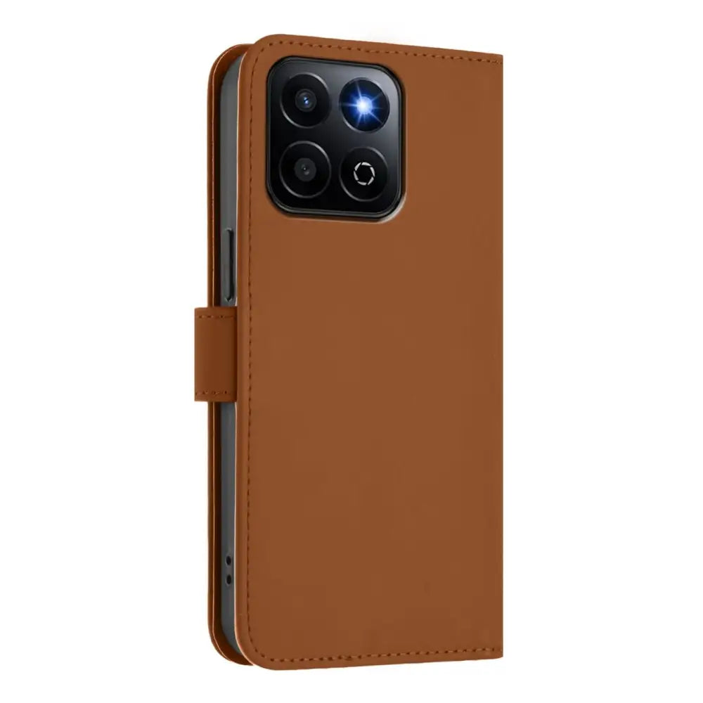 Honor 200 Smart Lompakko Suojakotelo Ruskea