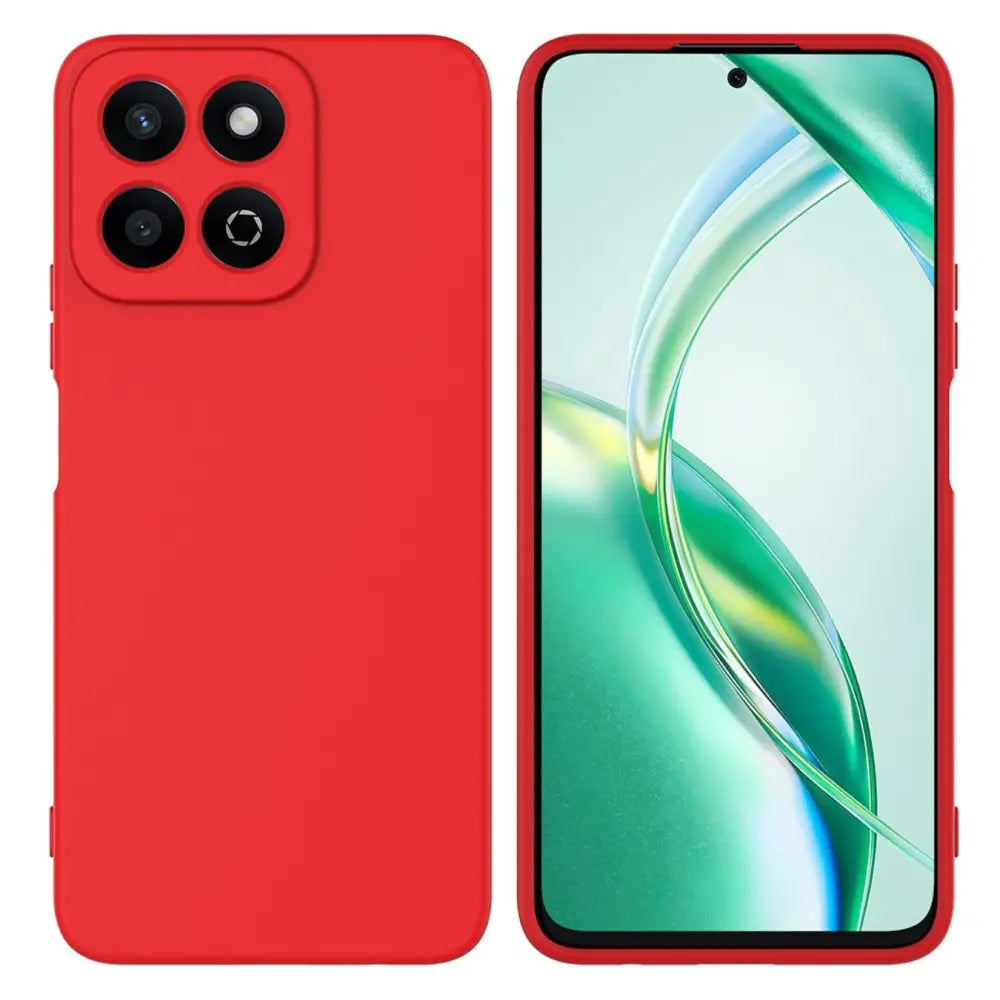 Honor 200 Smart Silikonisuoja Punainen