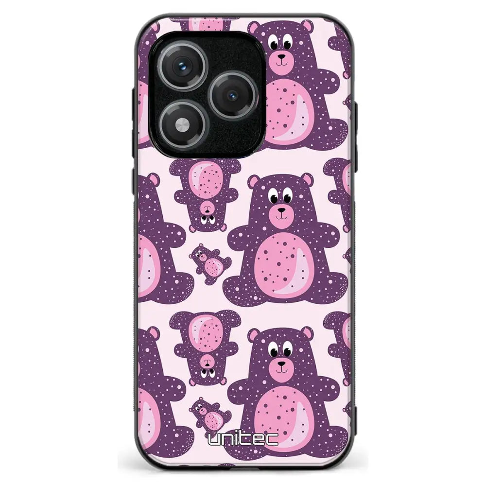 Honor 400 Lite suojakuoret Purple Teddy Bear Ei