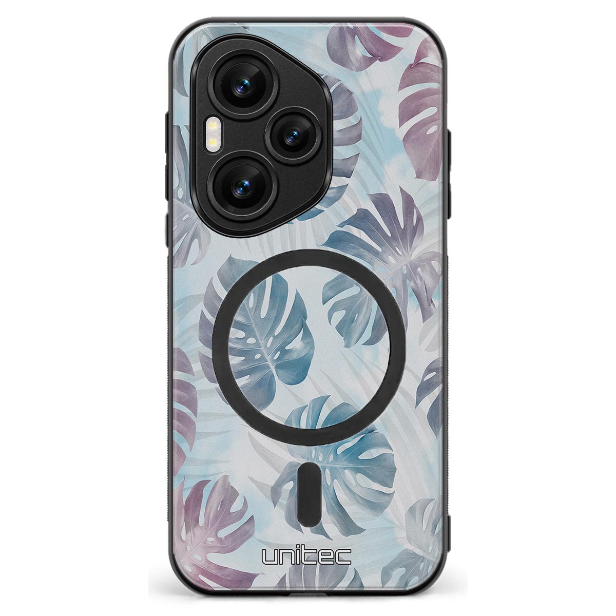 Honor 400 Pro kukka suojakuoret - Monstera Texture