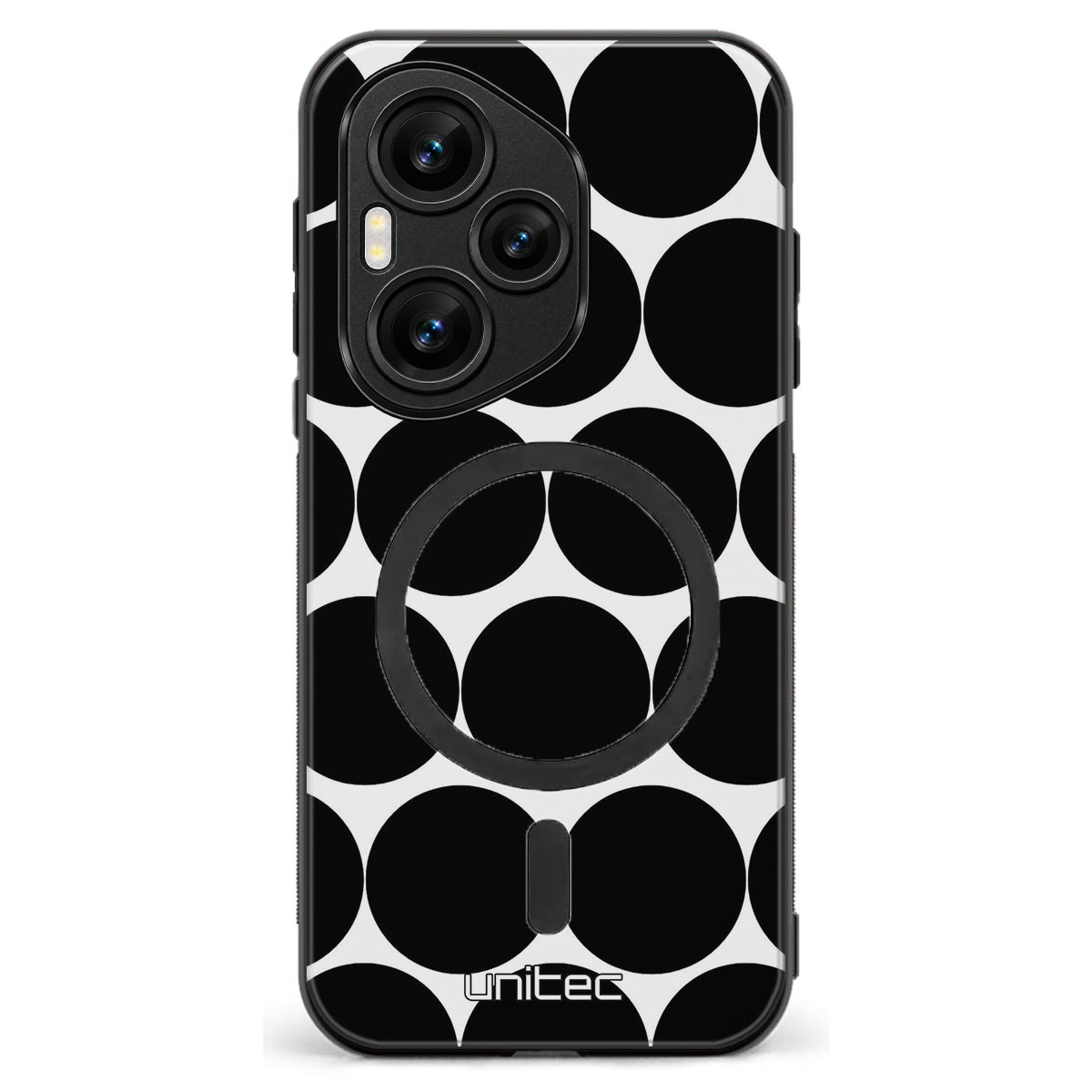 Honor 400 Pro pallo suojakuoret - Musta Pallo