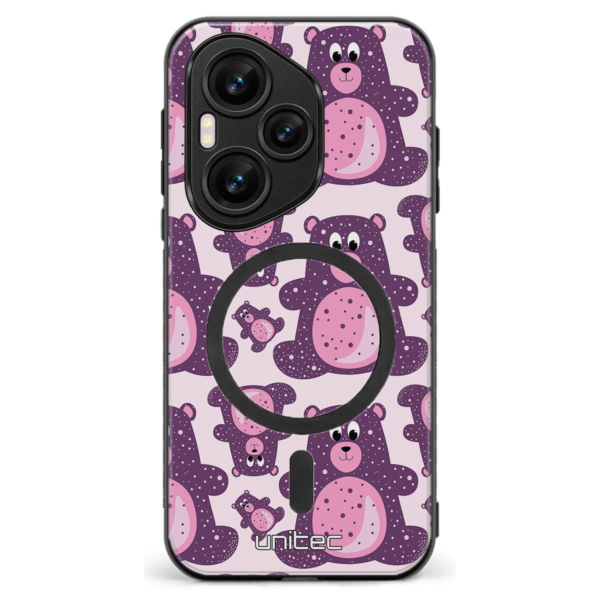 Honor 400 Pro suojakuoret - Purple Teddy Bear