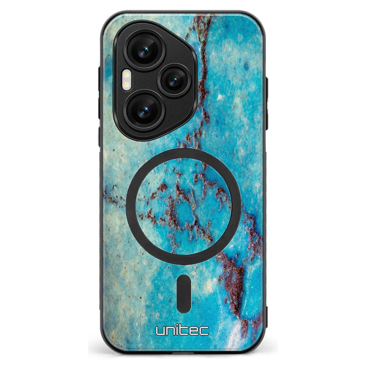 Honor 400 Pro marmori suojakuoret - Turquoise Marble