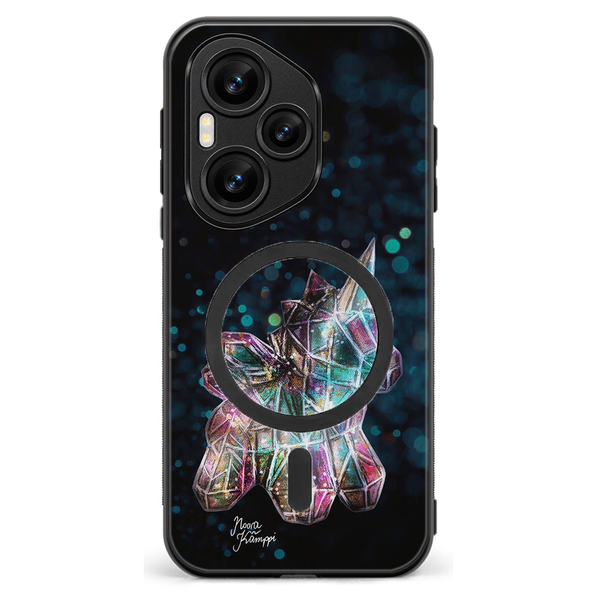 Honor 400 Pro unicorn suojakuoret - Sininen - Noora Kämppi
