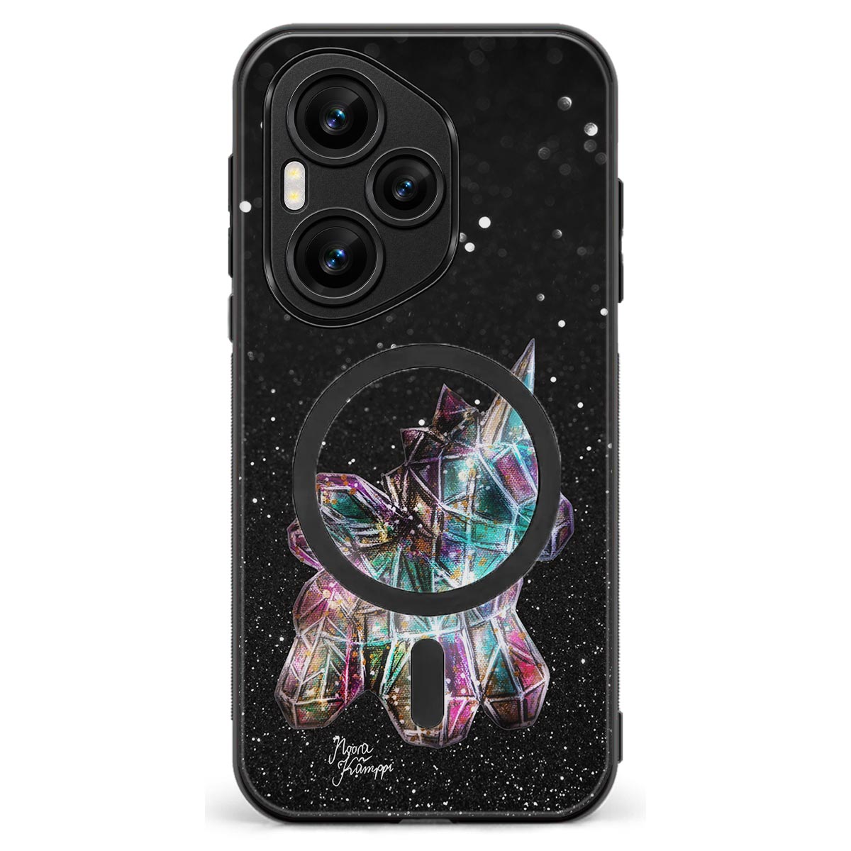 Honor 400 Pro unicorn suojakuoret - Valkoinen - Noora Kämppi