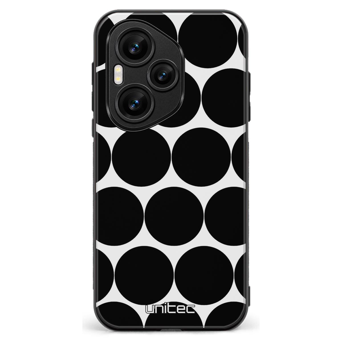 Honor 400 Pro pallo suojakuoret - Musta Pallo