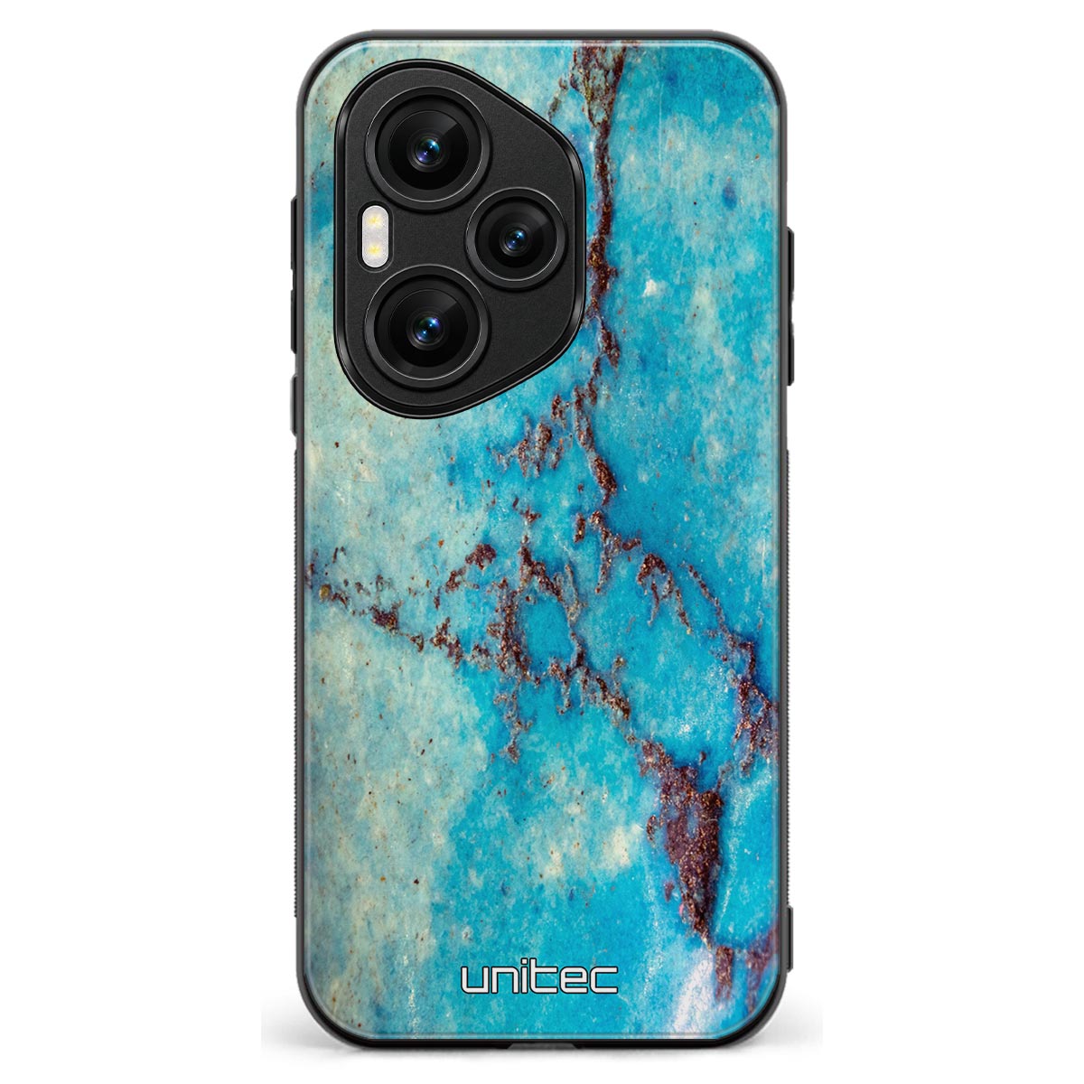 Honor 400 Pro marmori suojakuoret - Turquoise Marble