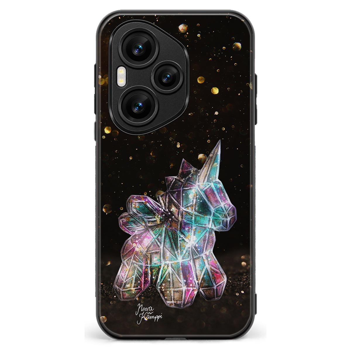 Honor 400 Pro unicorn suojakuoret - Kulta - Noora Kämppi