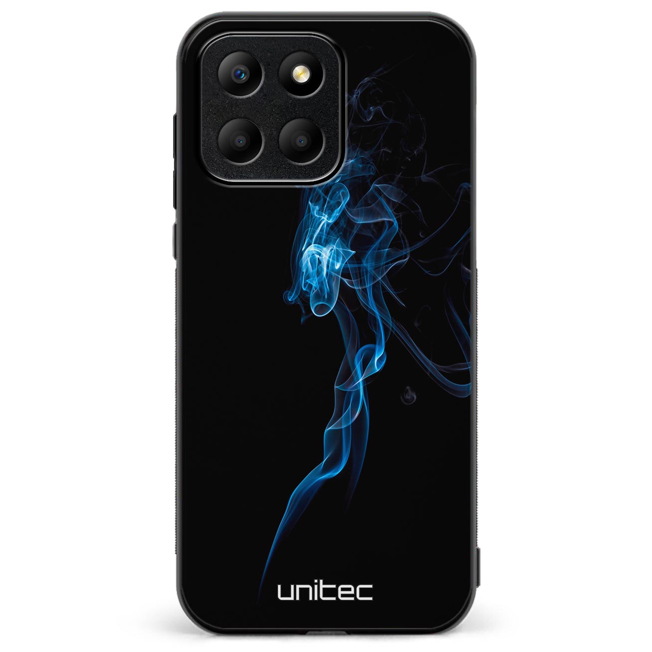 Honor 400 Smart suojakuoret - Blue Smoke On Black