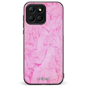 Honor 400 Smart marmori suojakuoret - Light Pink Marble