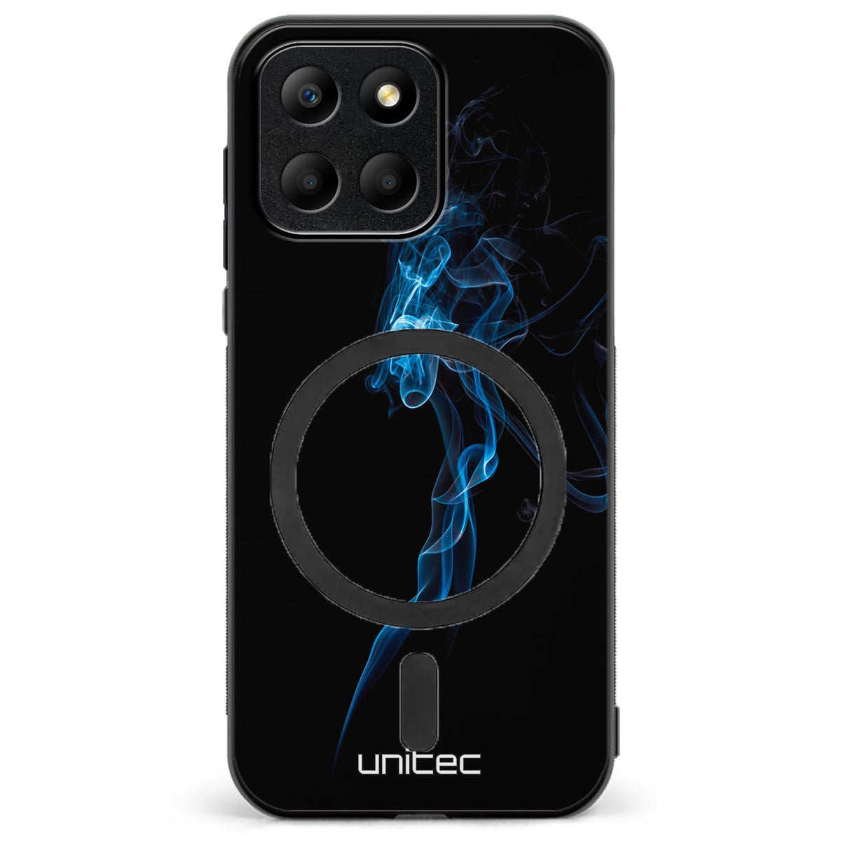 Honor 400 Smart suojakuoret - Blue Smoke On Black