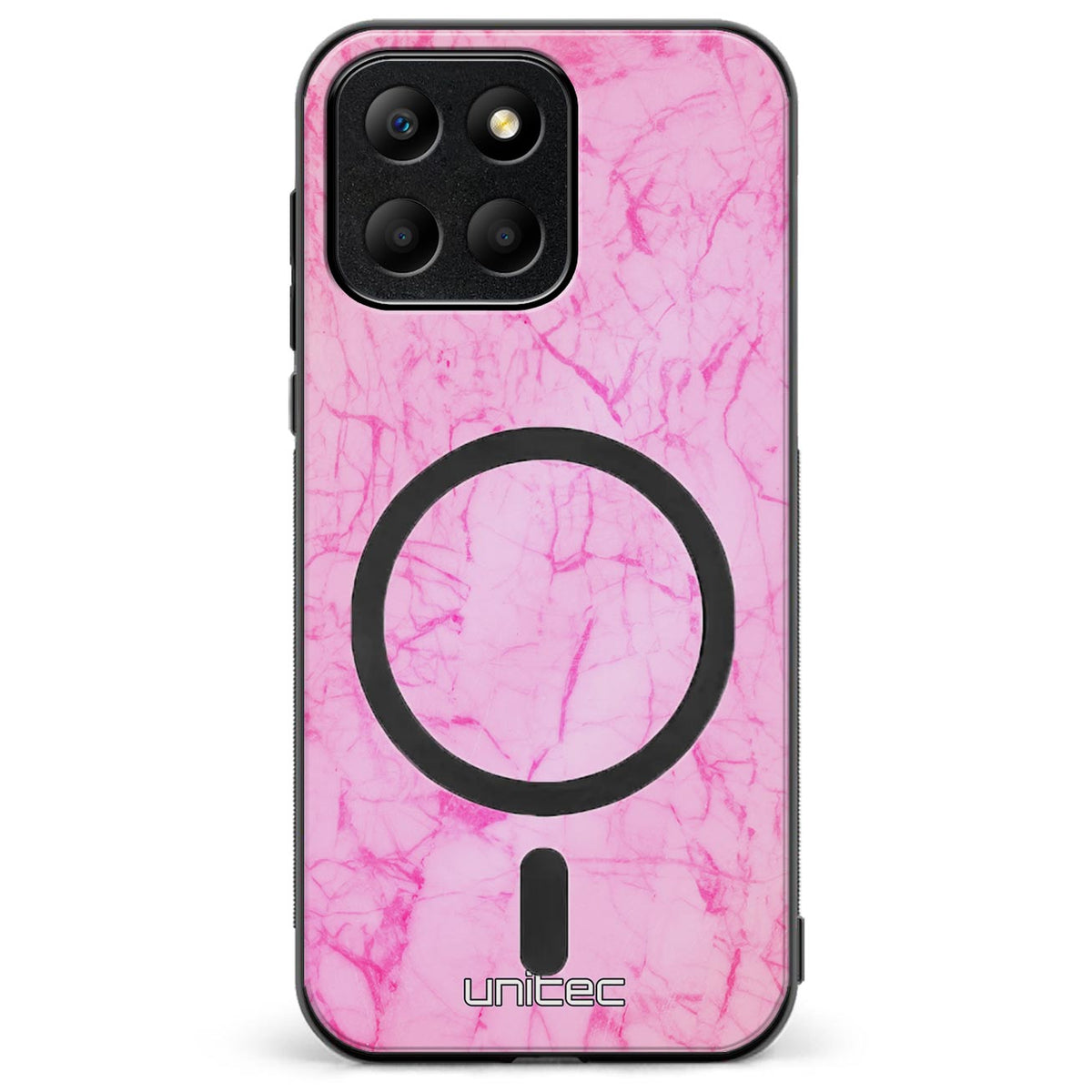 Honor 400 Smart marmori suojakuoret - Light Pink Marble