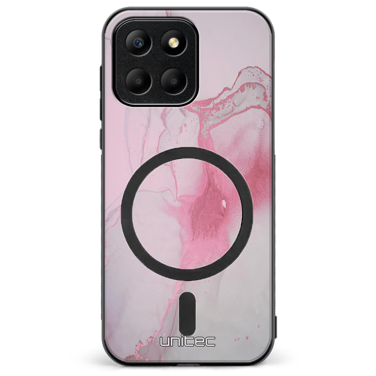 Honor 400 Smart marmori suojakuoret - Pink Pok Rie
