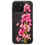 Honor 400 Smart kukka suojakuoret - Pink Flowers