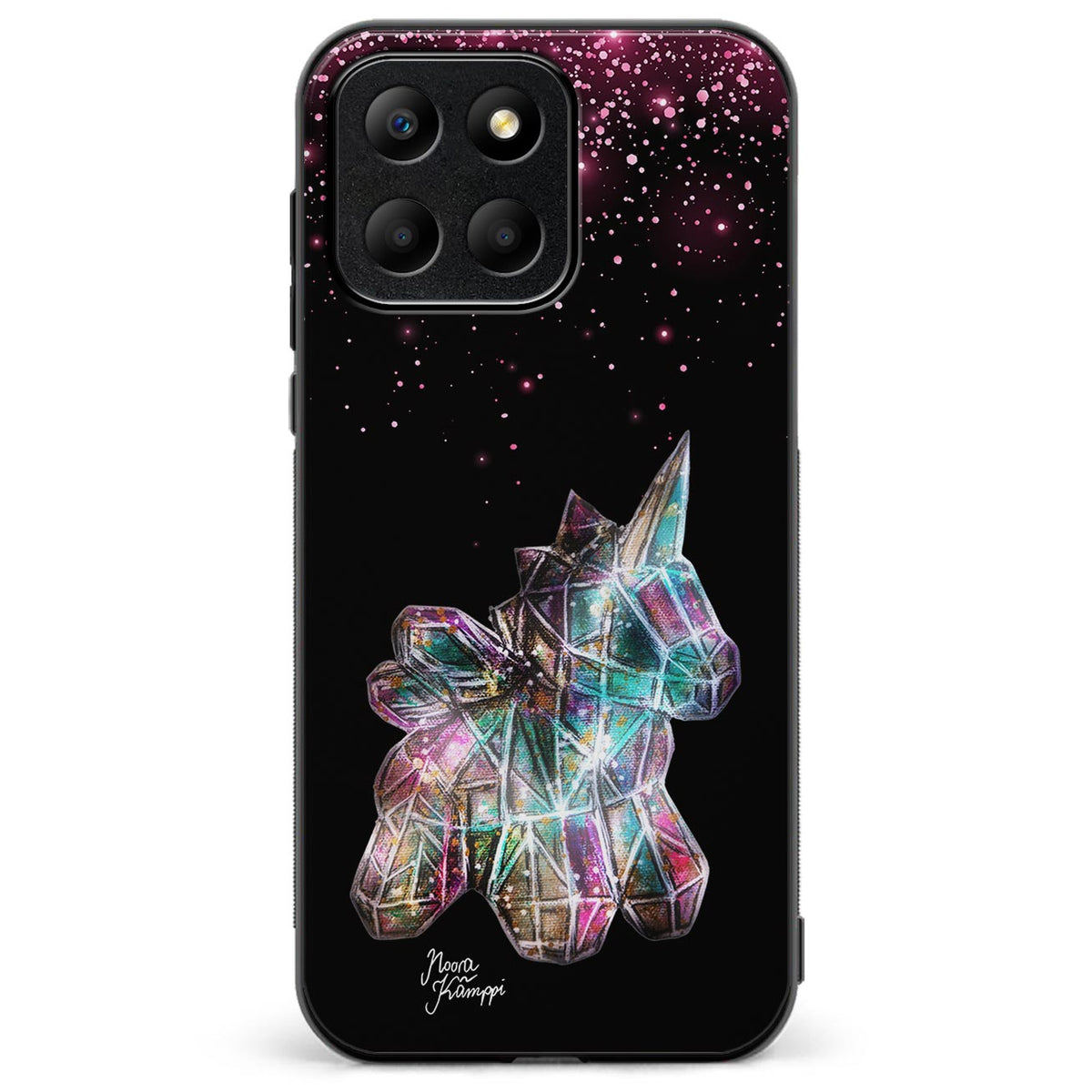 Honor 400 Smart unicorn suojakuoret - Pinkki - Noora Kämppi