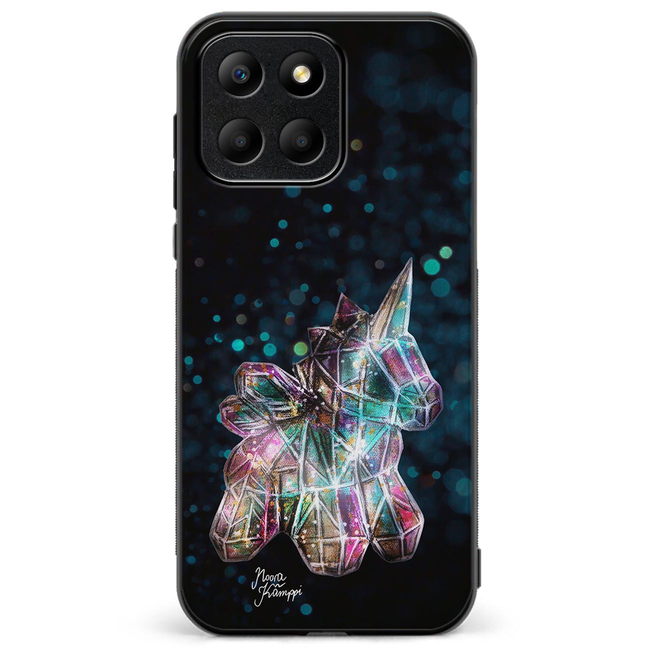 Honor 400 Smart unicorn suojakuoret - Sininen - Noora Kämppi