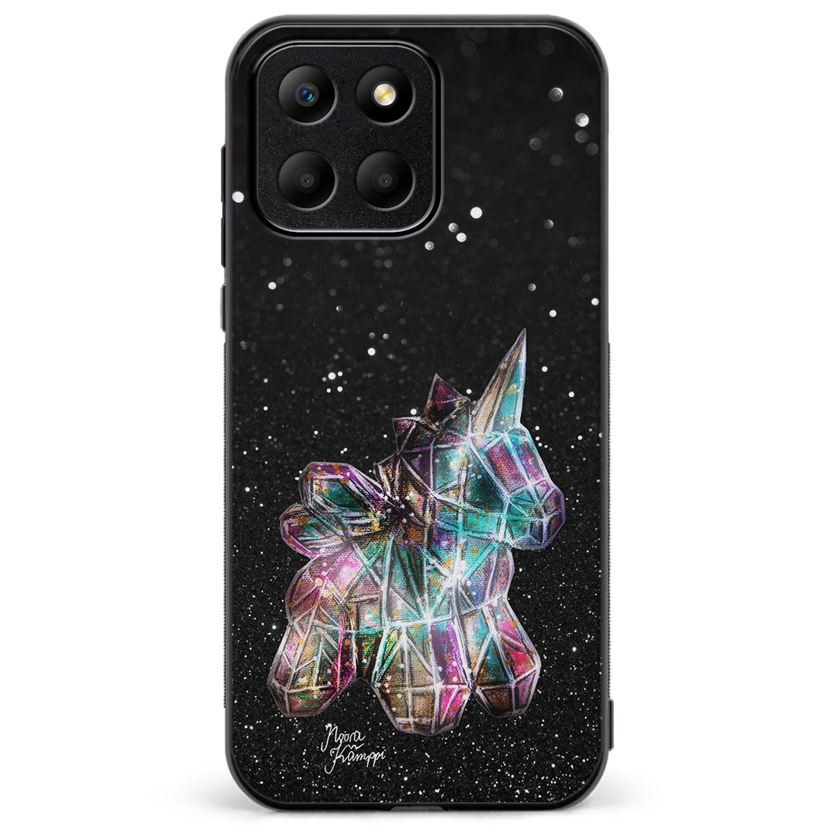 Honor 400 Smart unicorn suojakuoret - Valkoinen - Noora Kämppi