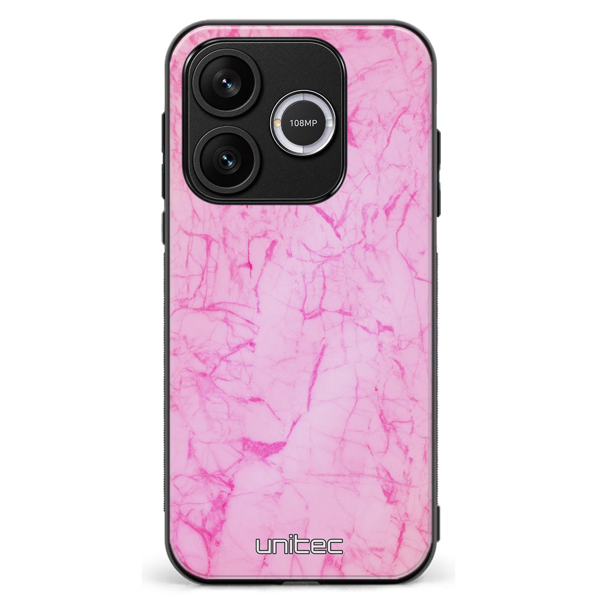 Honor 600 Lite marmori suojakuoret - Light Pink Marble