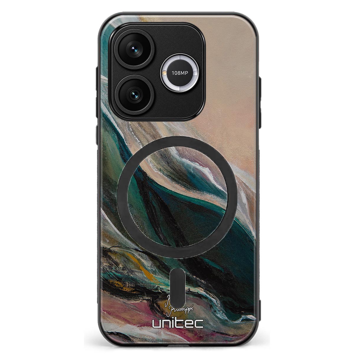 Honor 600 Lite modern art suojakuoret - Nudge - Noora Kämppi