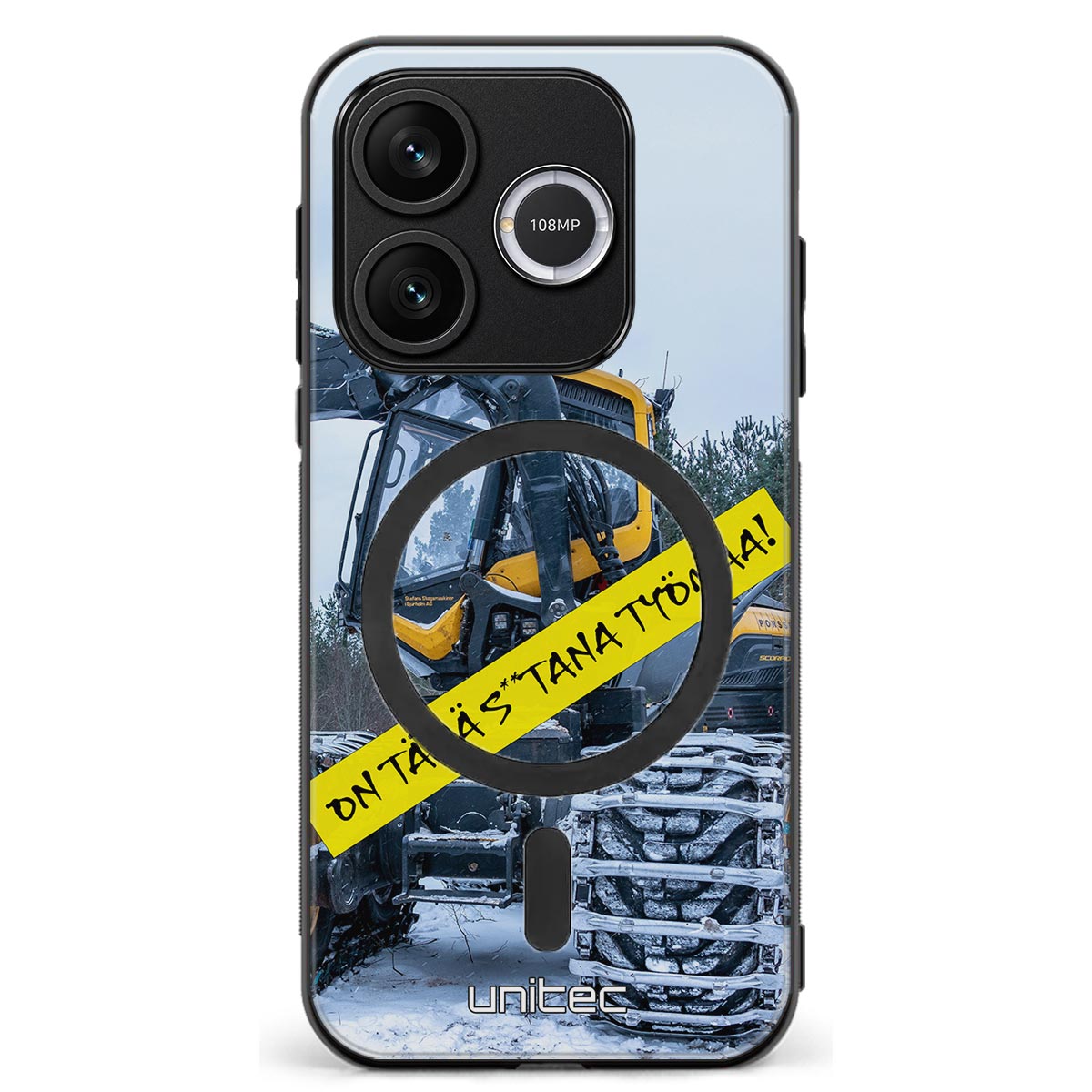 Honor 600 Lite meemi suojakuoret - Työmaa