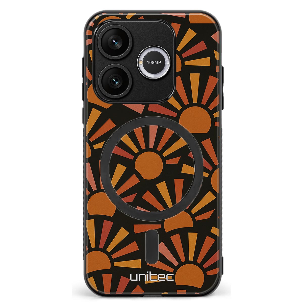 Honor 600 Lite Suojakuoret Vintage – Warm Sunburst