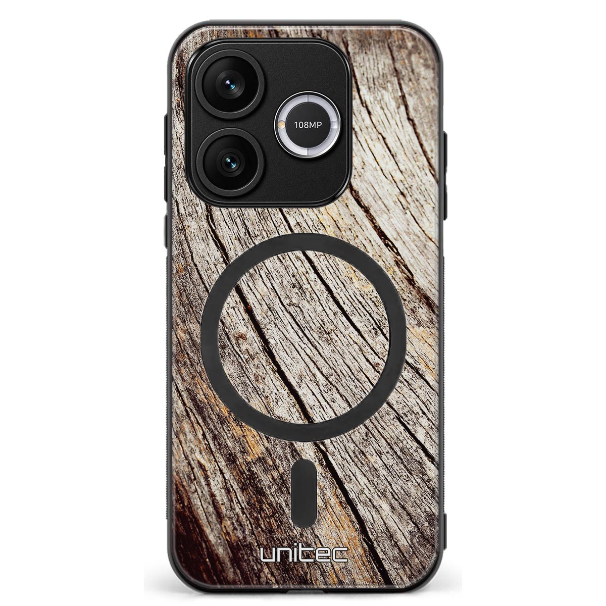 Honor 600 Lite suojakuoret - Wooden Stump