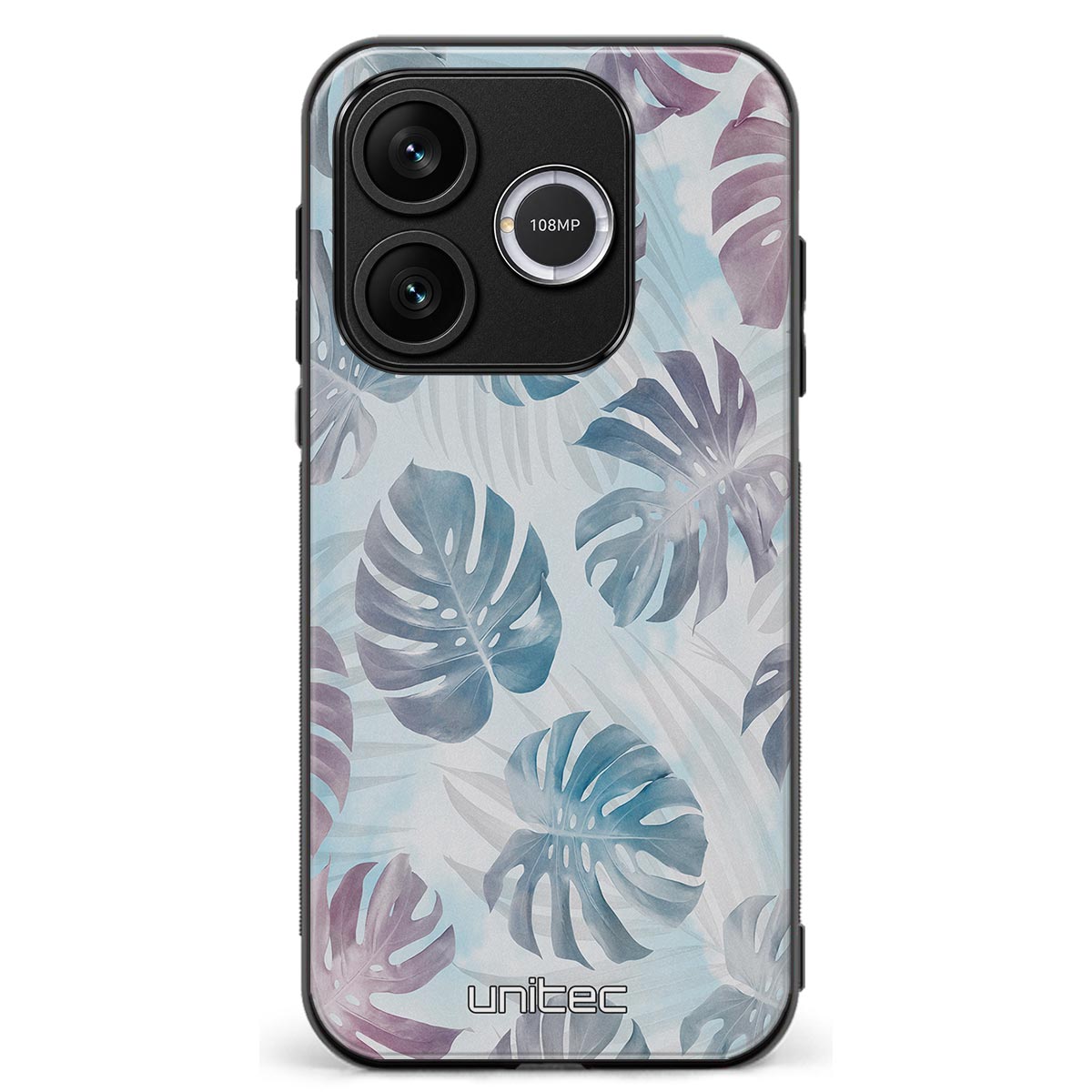 Honor 600 Lite kukka suojakuoret - Monstera Texture