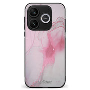 Honor 600 Lite marmori suojakuoret - Pink Pok Rie