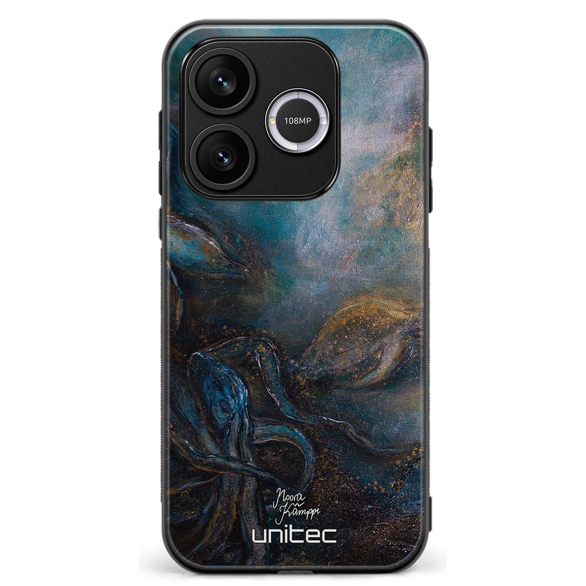 Honor 600 Lite animal kingdom suojakuoret - Poseidon - Noora Kämppi