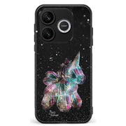 Honor 600 Lite unicorn suojakuoret - Valkoinen - Noora Kämppi