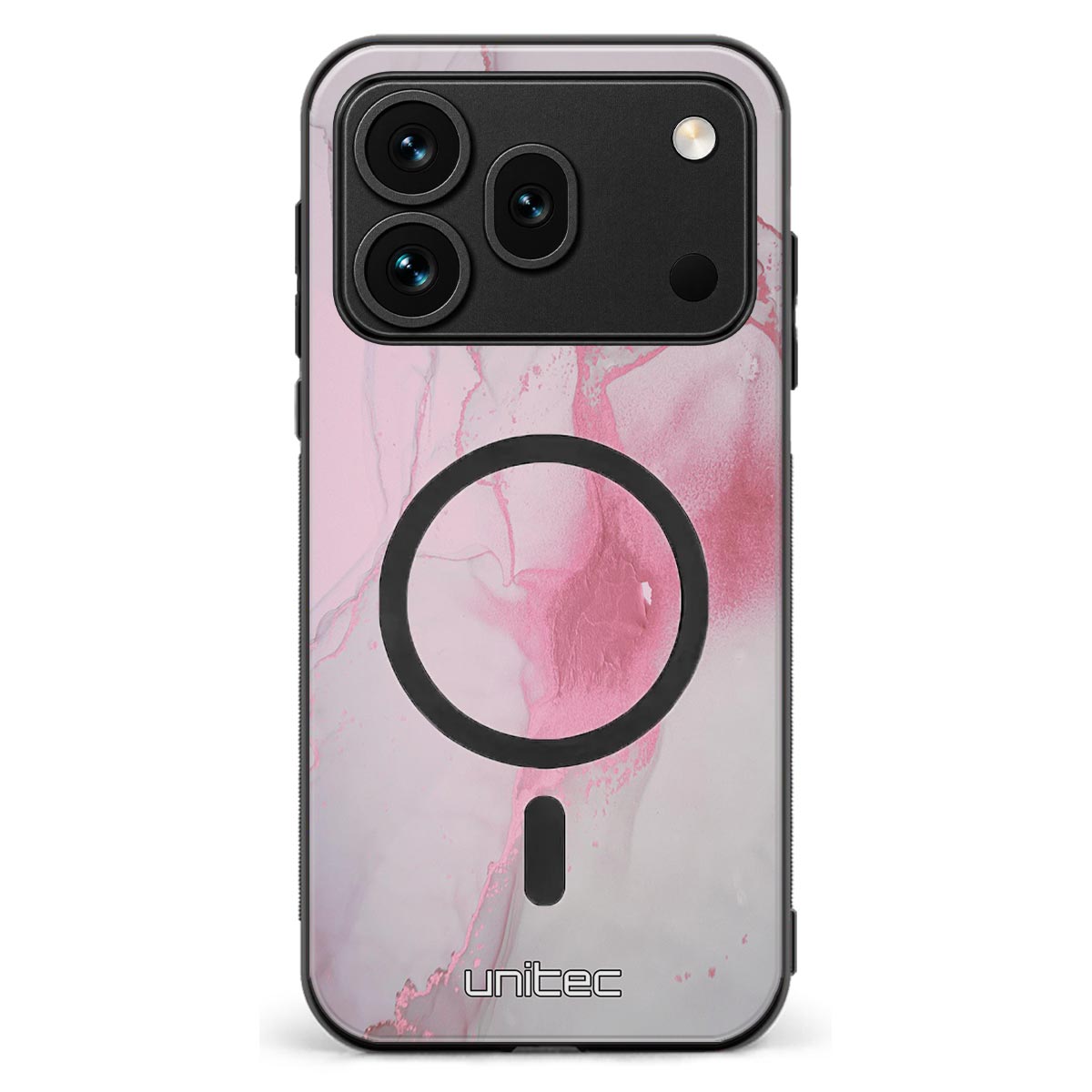 Honor 600 Pro marmori suojakuoret - Pink Pok Rie