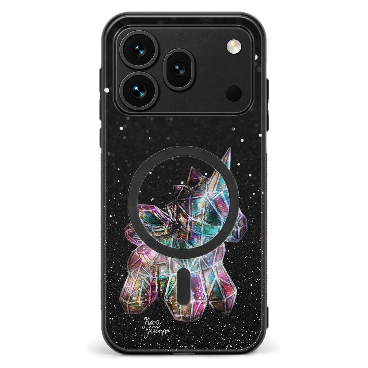 Honor 600 Pro unicorn suojakuoret - Valkoinen - Noora Kämppi