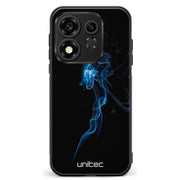 Honor 600 Smart suojakuoret - Blue Smoke On Black