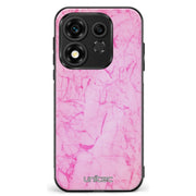 Honor 600 Smart marmori suojakuoret - Light Pink Marble
