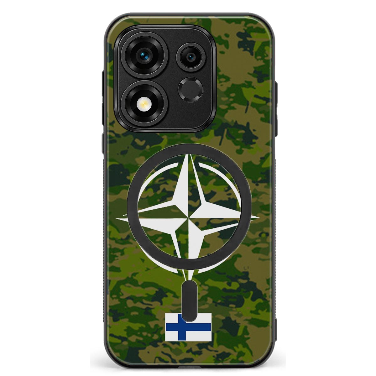 Honor 600 Smart nato suojakuoret - Camo Suomi