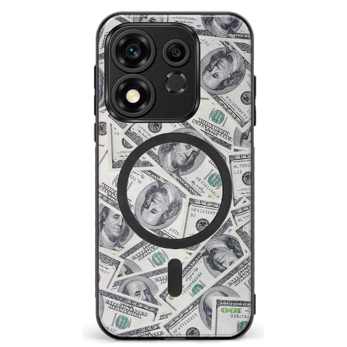 Honor 600 Smart seteli suojakuoret - Dollarit