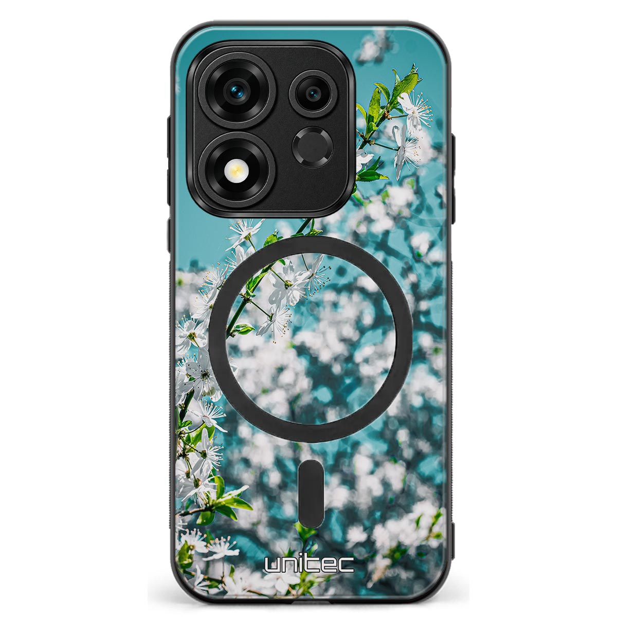 Honor 600 Smart kukka suojakuoret - Flower Lightroom