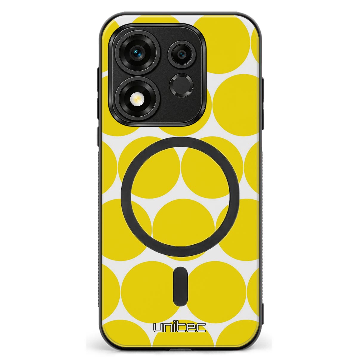 Honor 600 Smart pallo suojakuoret - Keltainen Pallo