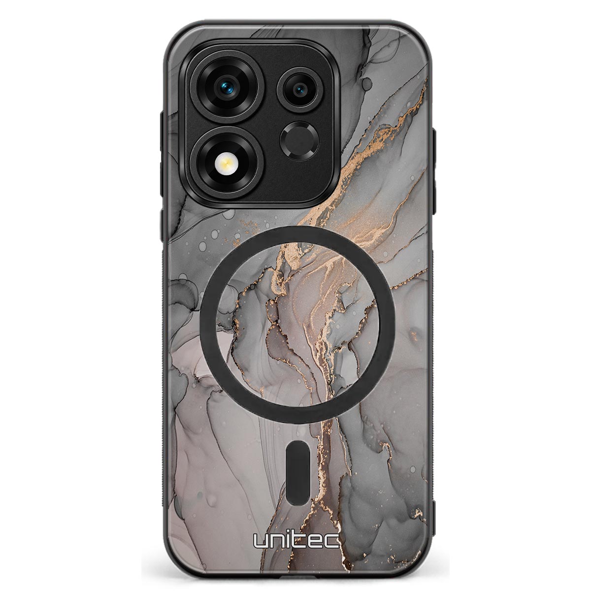 Honor 600 Smart marmori suojakuoret - Pok Rie
