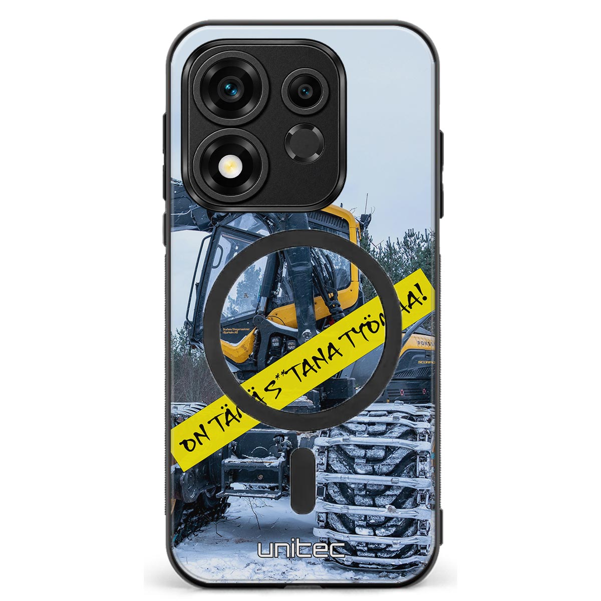 Honor 600 Smart meemi suojakuoret - Työmaa