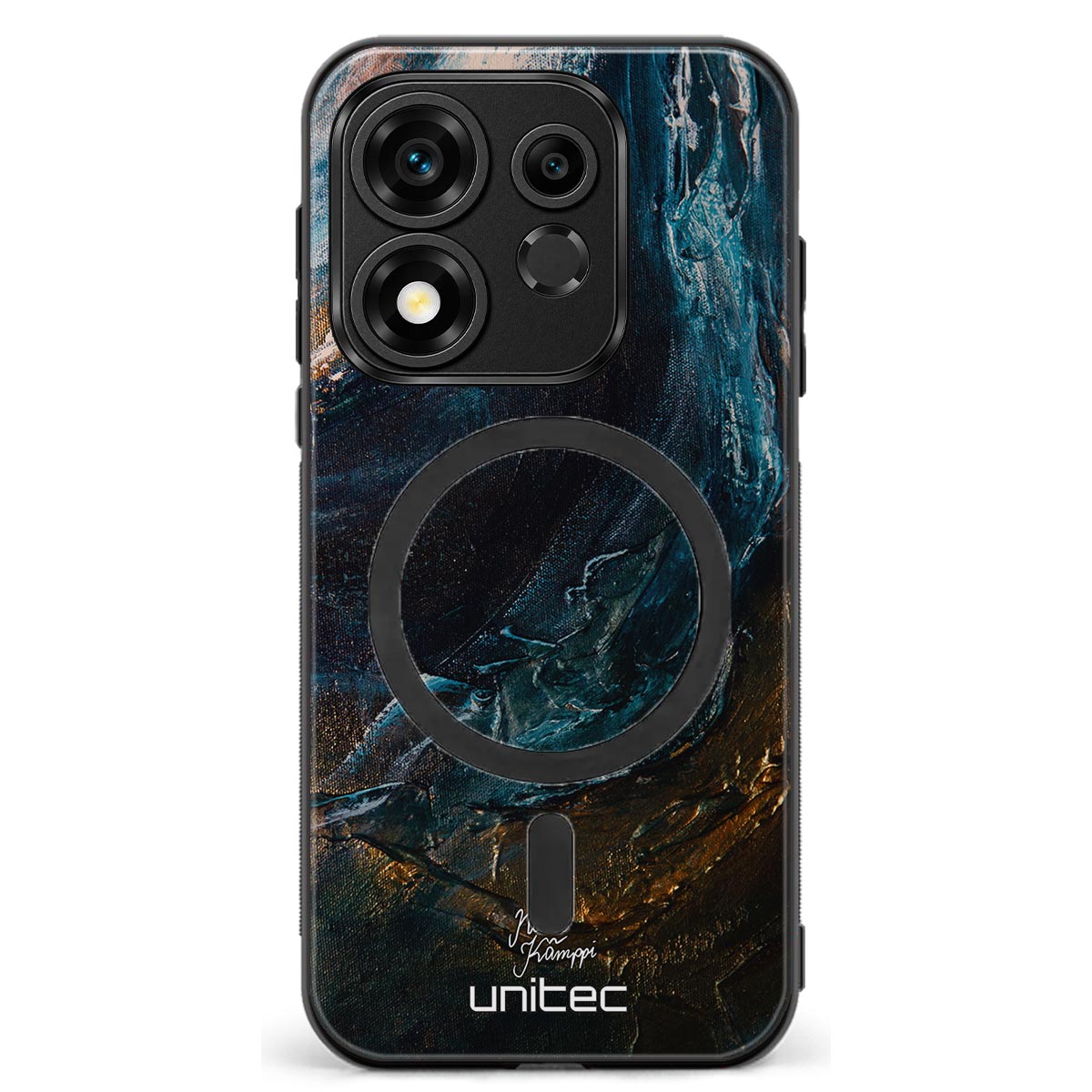 Honor 600 Smart luonnon lumo suojakuoret - Vulcan - Noora Kämppi