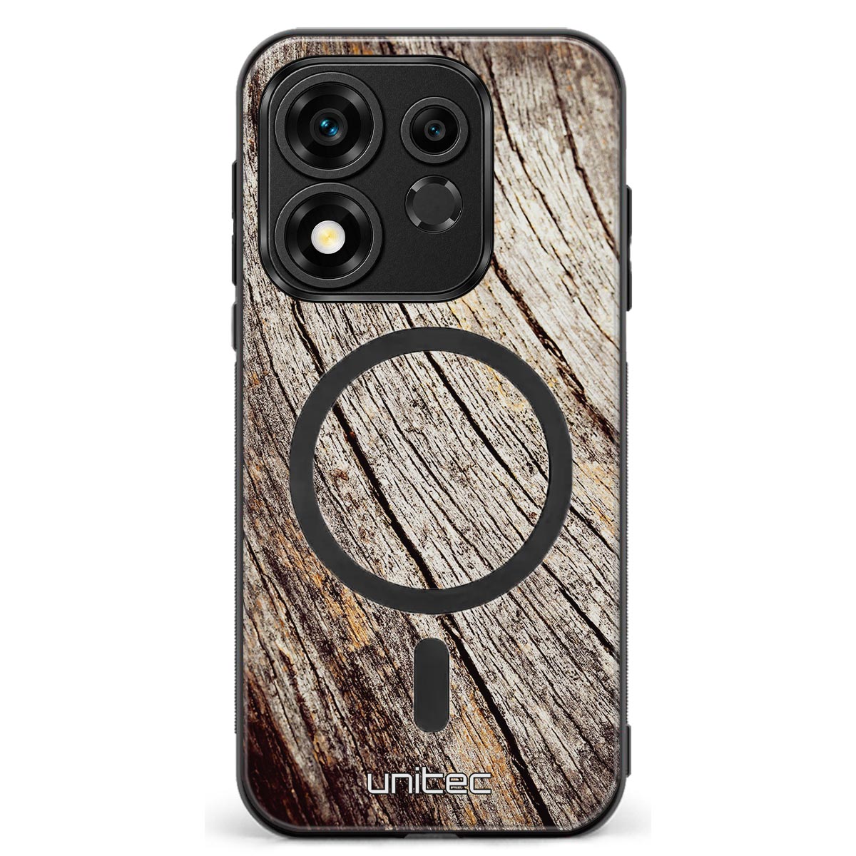 Honor 600 Smart suojakuoret - Wooden Stump